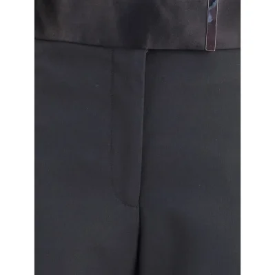 Woll and silk Pants