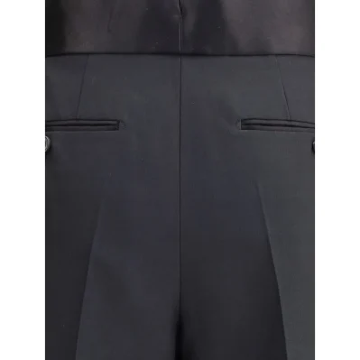 Woll and silk Pants