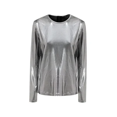 Gray Viscose Clothing