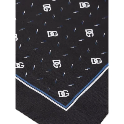 Black Silk Handkerchief