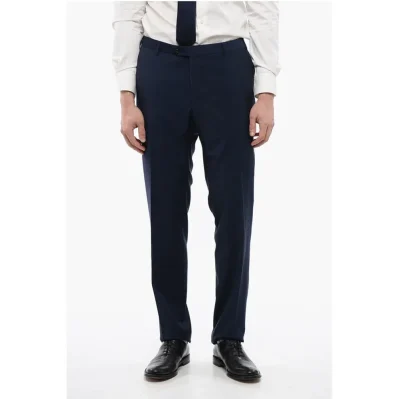 Slim Fir Virgin Wool Pants
