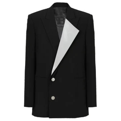 Black Viscose Blazer