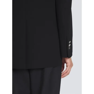 Black Viscose Blazer