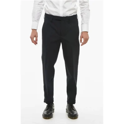 JAMIE Slim Pants with Zip at the Cuffs