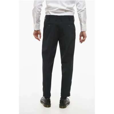 JAMIE Slim Pants with Zip at the Cuffs