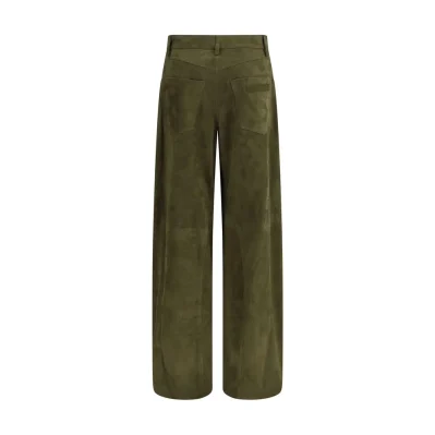 Suede Pants
