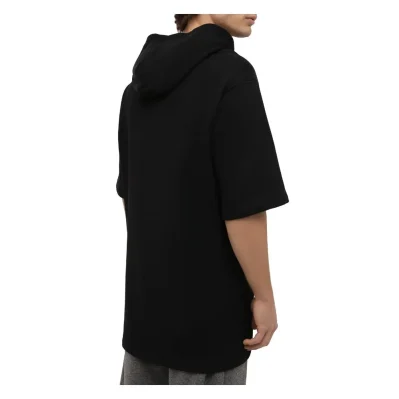 Black Cotton Sweater