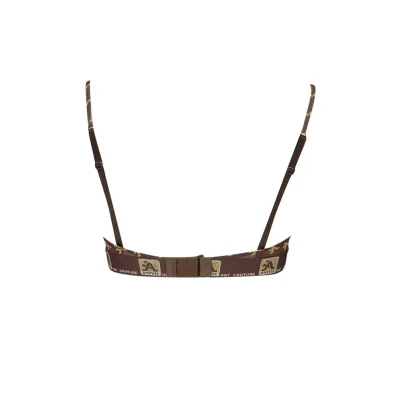 Brown Nylon Women Bra