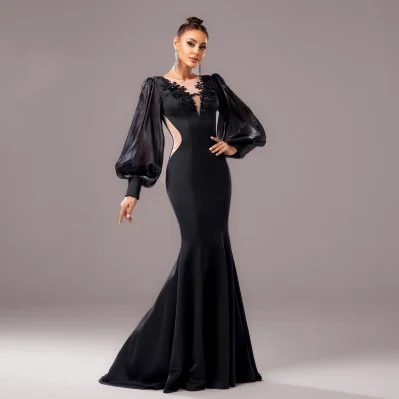 Banquet Applique Dress