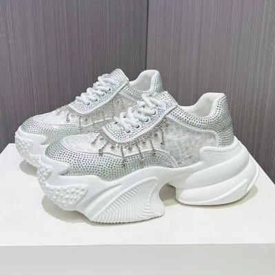 Rhinestone Sequin Sneaker