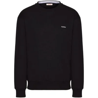 Black Cotton Sweater