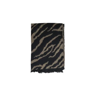 Beige Marabou Scarf