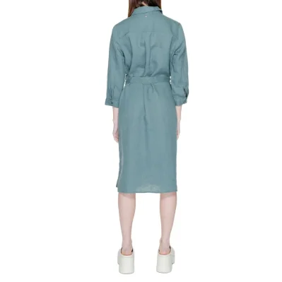 Green Linen Long