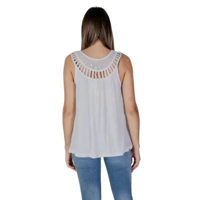 White Viscose Top