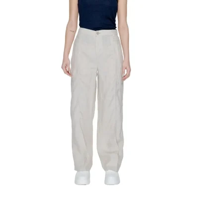 Beige Linen Pant