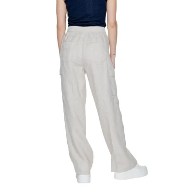 Beige Linen Pant