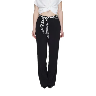 Black Polyester Pant
