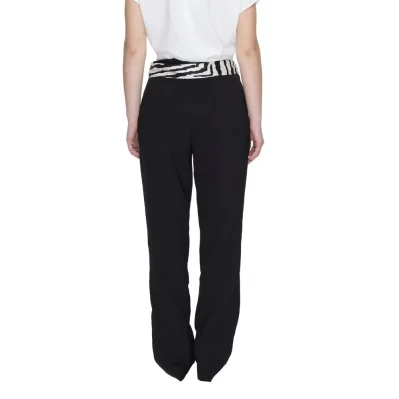 Black Polyester Pant