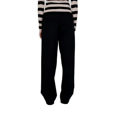 Black Viscose Pant