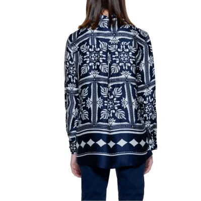 Blue Viscose Shirt