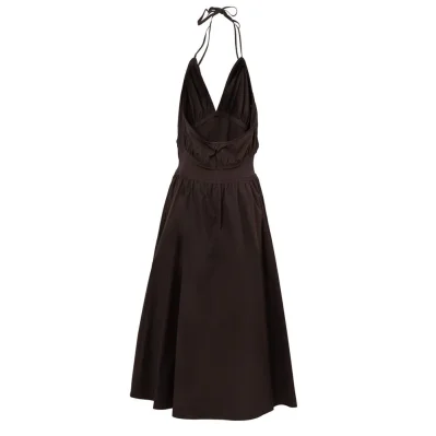Brown Cotton Long