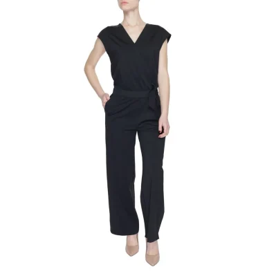 Black Polyamide Jumpsuit