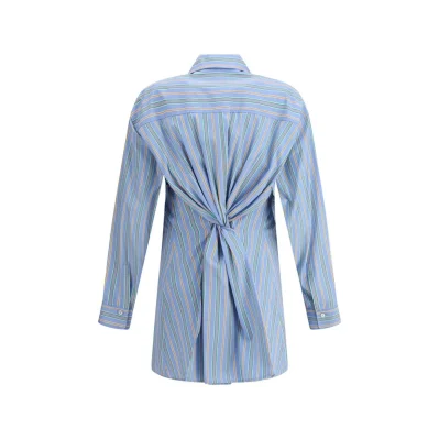 Shirt with knot