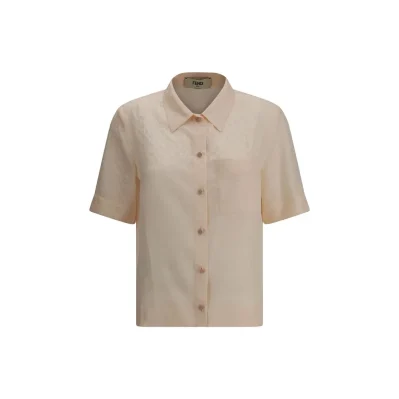 FF pattern Silk Shirt