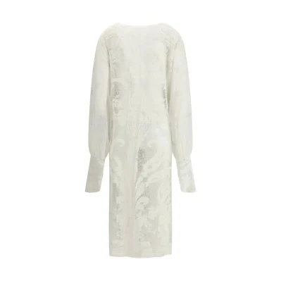 Crocheted design Long Jacket