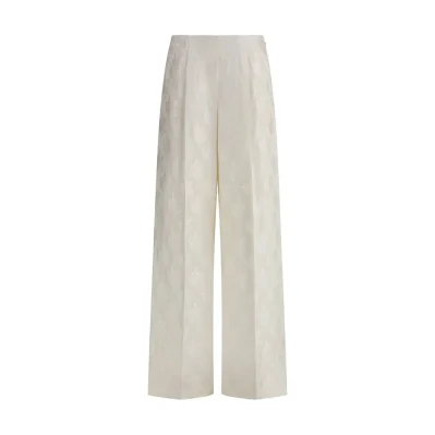 Satin Bouquet Pants