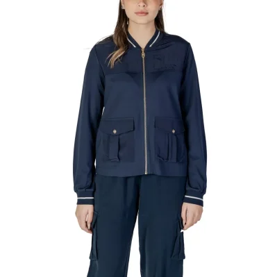 Blue Viscose Sweatshirt
