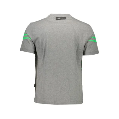 Brown Cotton Men T-Shirt
