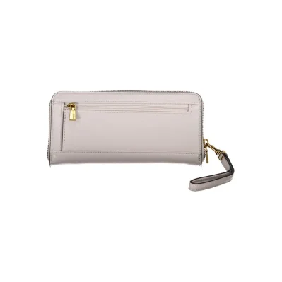 Brown Polyethylene Women Wallet