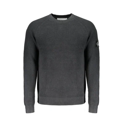 Black Cotton Sweater