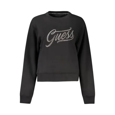 Black Cotton Women Sweater
