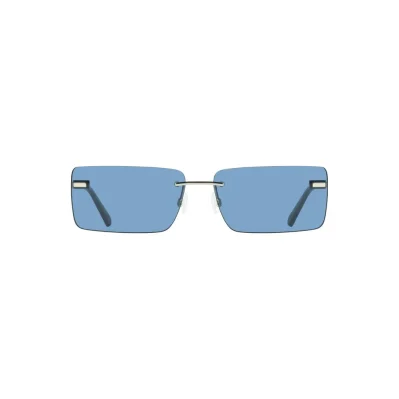 Blue Metal Women Sunglass