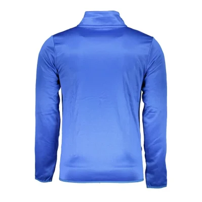 Blue Polyester Sweater