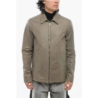 LIDO Leather BRAD Jacket with Front Zip