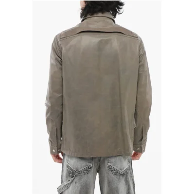 LIDO Leather BRAD Jacket with Front Zip