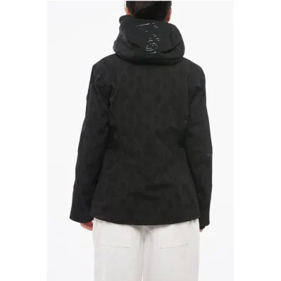 EMPORIO Logoed Hooded Down Jacket