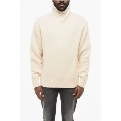 Turtleneck Wool Pullover