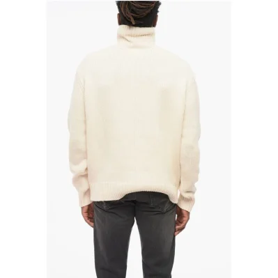 Turtleneck Wool Pullover