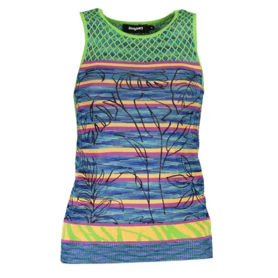 Green Cotton Women Top