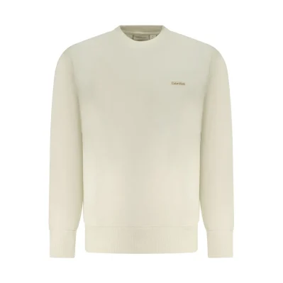 Beige Cotton Sweater