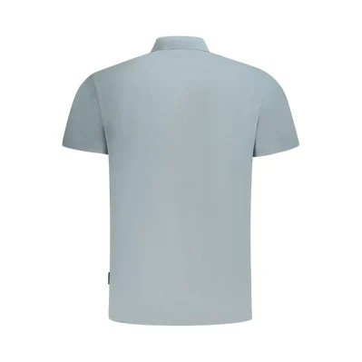 Brown Cotton Men Polo Shirt