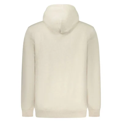 Beige Cotton Men Sweater