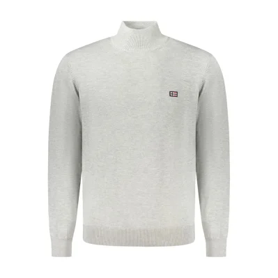 Brown Polyester Men Sweater
