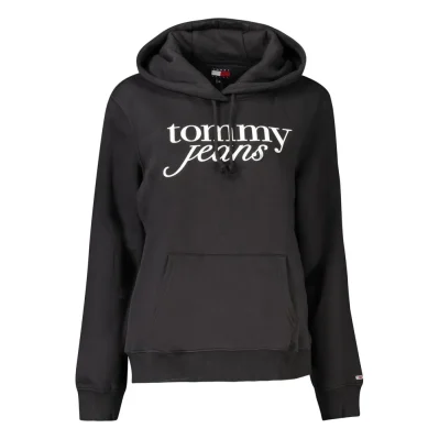 Black Cotton Women Sweater