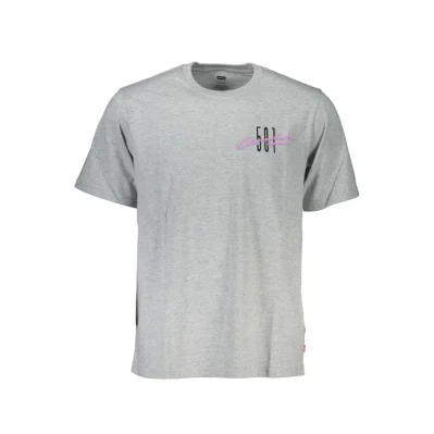 Brown Cotton Men's T-Shirt