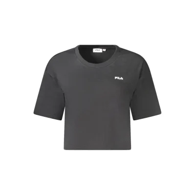Black Cotton Tops & T-Shirt